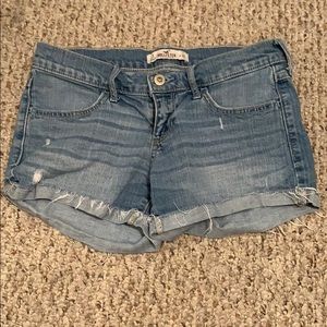 Hollister jean shorts
